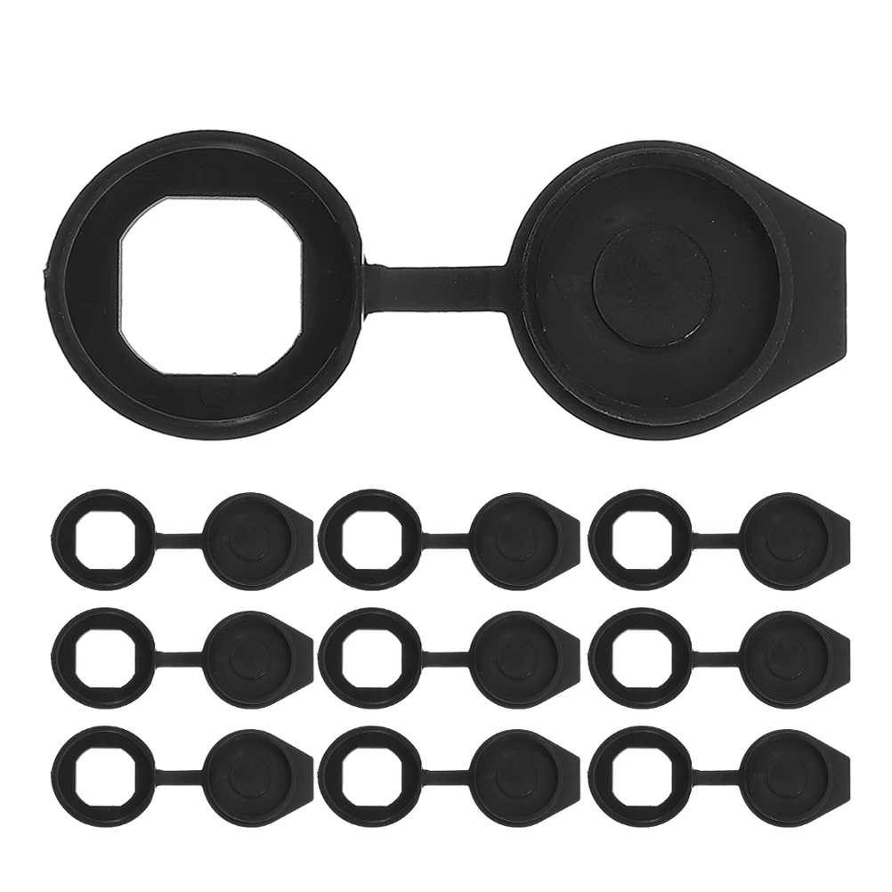 

10pcs Switch Dust Cover Waterproof Door Lock Covers Protection Caps Distribution Cabinet Outdoor Electrical