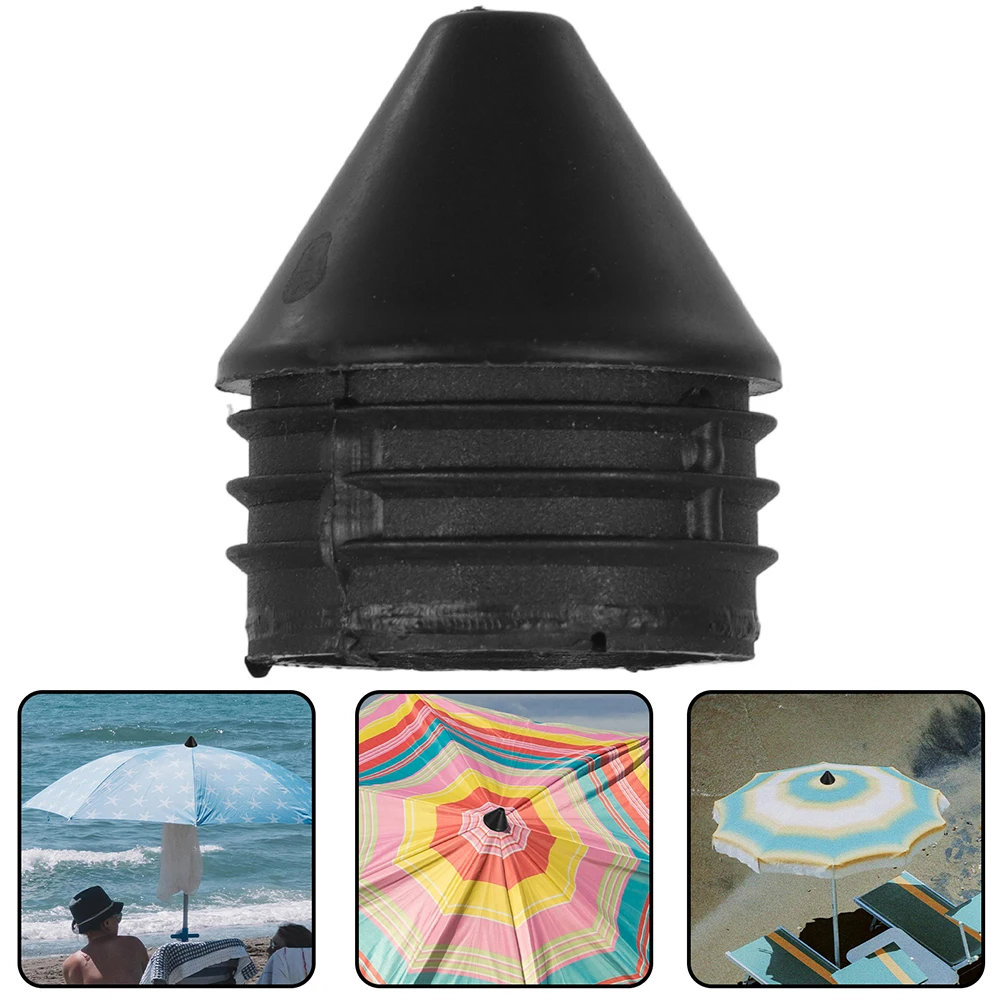 

2pcs End Plugs Replacement Parts For Patio Strong Pp Material Reusable Outdoor Repair Parts Protector Plastic Plug
