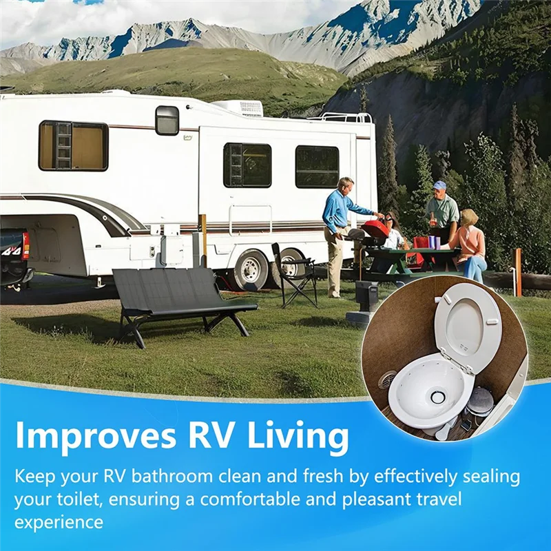 2Pack RV Toilet Seal Gasket Replacement 385311658 For Dometic 300/310/320 Series For Odor Control & Water Tight Seal