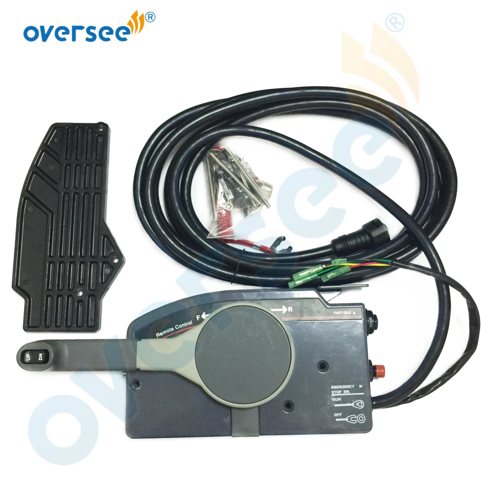 OVERSEE Marine Remote Control Box Assy With 7 Pin Cable For Yamaha Outboard Motor Boat Accessories 703-48203-17