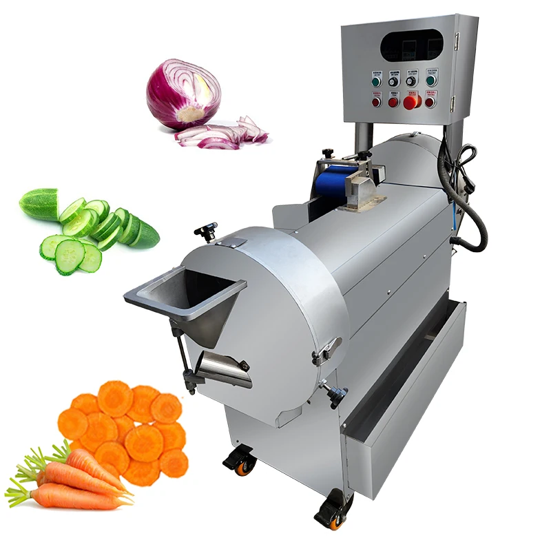 Multi-functional Commercial Stainless Steel Industrial Vegetable Cutter Automatic Slicer