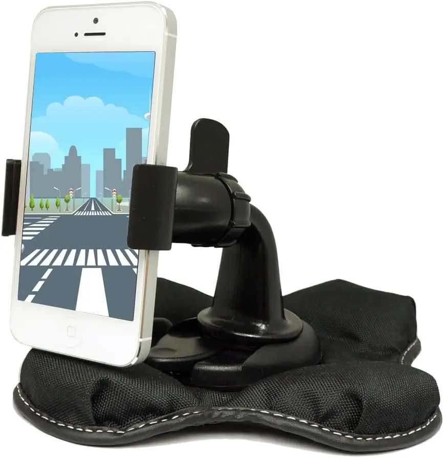 حامل لوحة القيادة للهاتف الذكي Claw-X Nonslip لهاتف iPhone 15/16/17 Pro MAX، S25، Pixel 10/9 (عرض 4 بوصات)