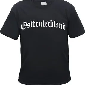 Herren NVA T-Shirt Strichtarn East Germany Old German Lettering GDR M bis 4XL