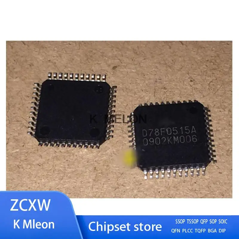 5PCS/LOT  UPD78F0515AGB D78F0515A UPD78F0515A D78F0515AGB QFP-44