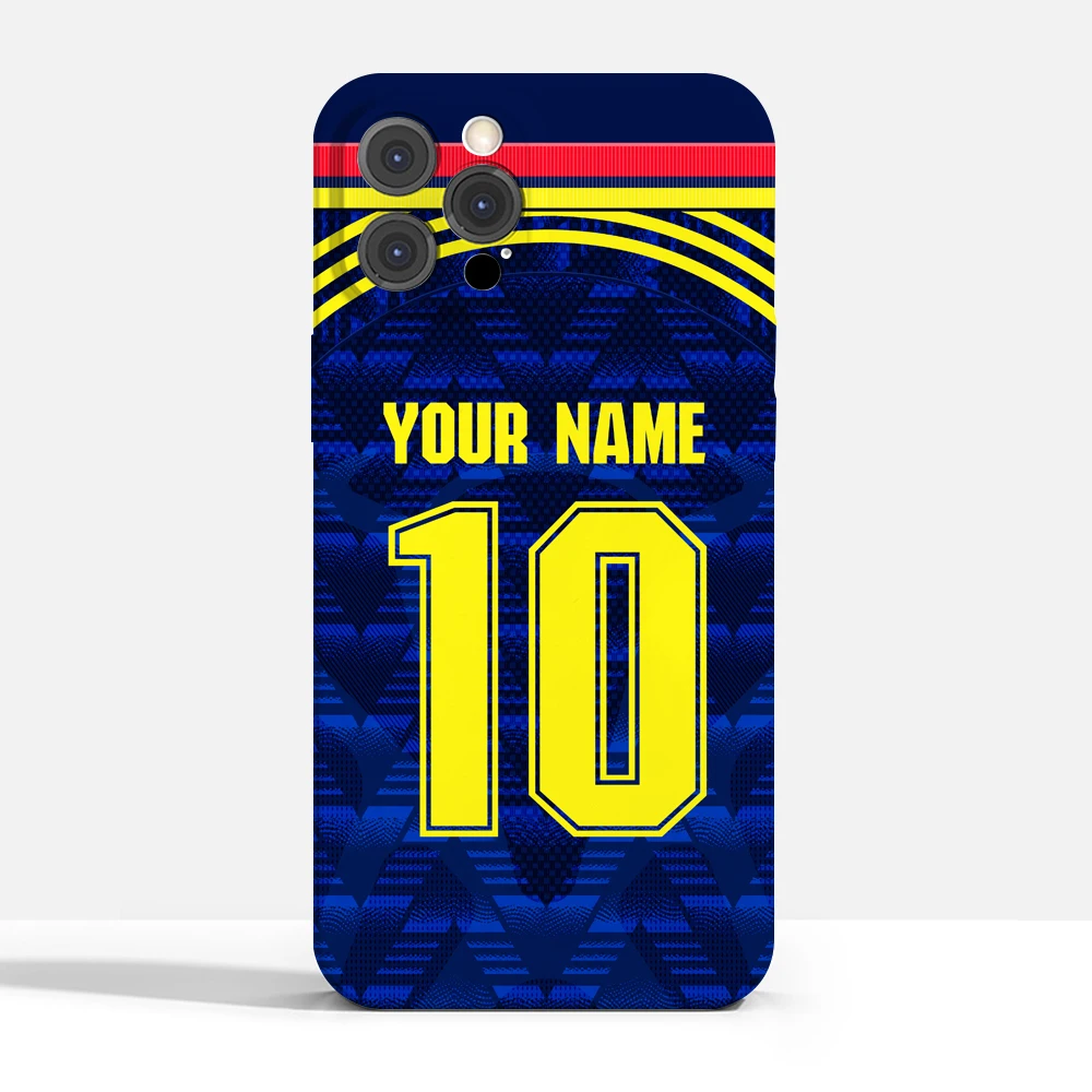 Funda 3D con diseño de los Emirates GUNNERS de Londres, Reino Unido, para iPhone 18 Duo, 17e, Air, 16e, 15, 14 Pro Max, 13, 12, 11 Mini, X, XS, XR, 7, 8, 6S Plus, SE.