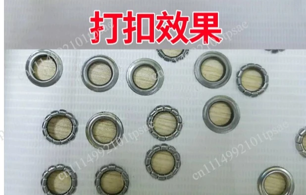 10mm Semi-Automatic Grommet Machine, No-Ring Eyelet Press for Tarpaulin Banner Fabric, Punching Tool for Stand Display