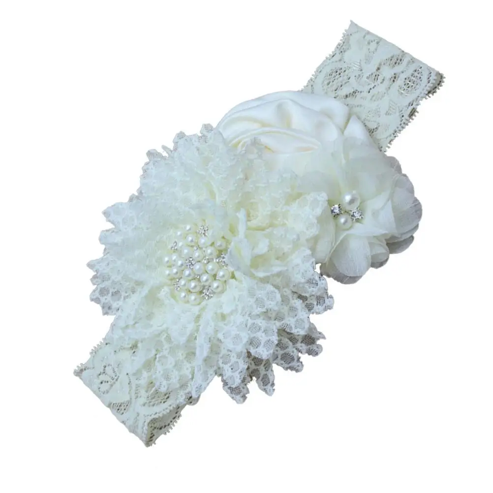 

Children Hair Girls Headb s Headb For Baby Shiny Pearl Rose Flower Photo Flower Headb For Baby Decor Comfort