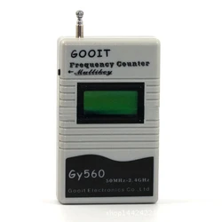 GY560 Portable frequency meter handheld frequency meter GY-560 amateur intercom frequency measuring tool