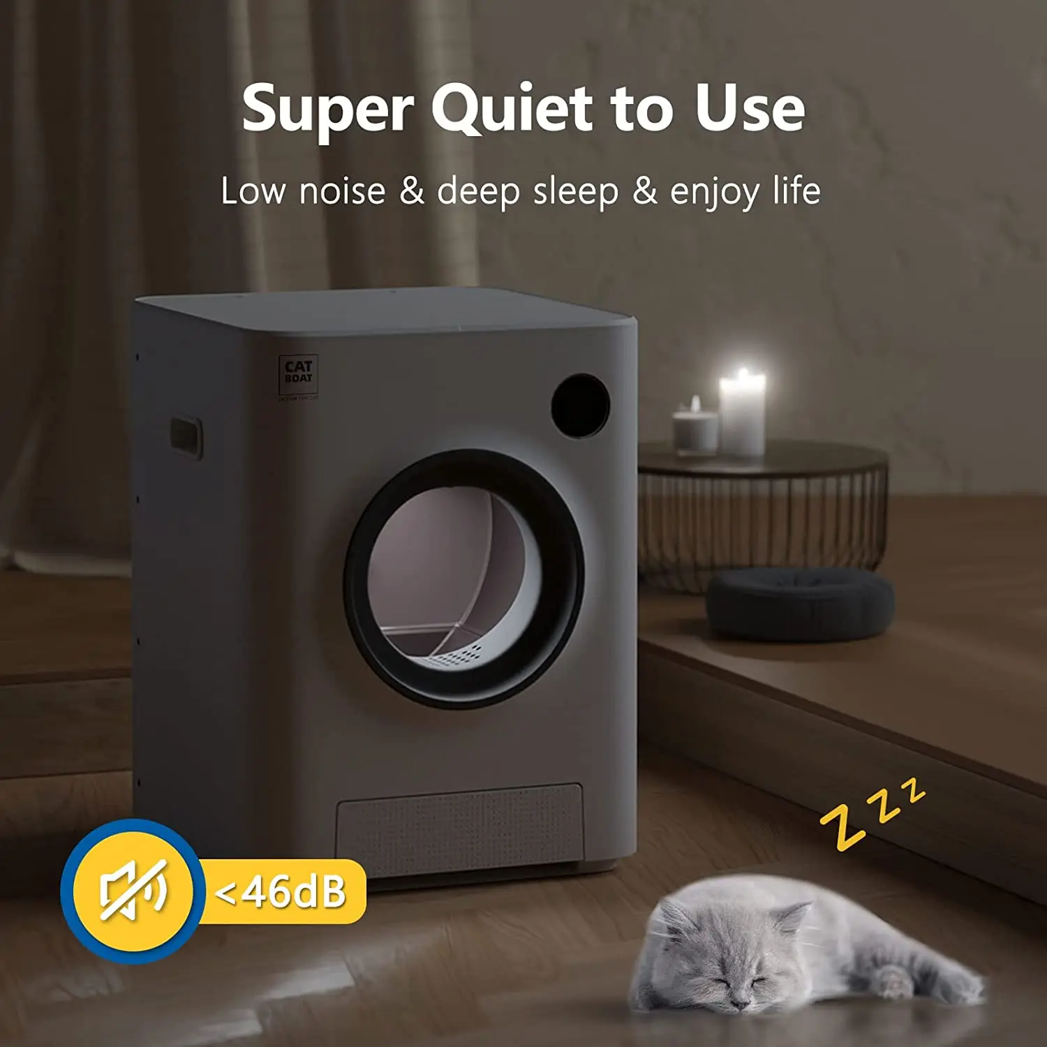 Automatic Cat Litter Box Self Cleaning Oversized Cat Toilet Smart Deodorant Anti-Sand Electric Sand Box Arenero Gato Cerrado