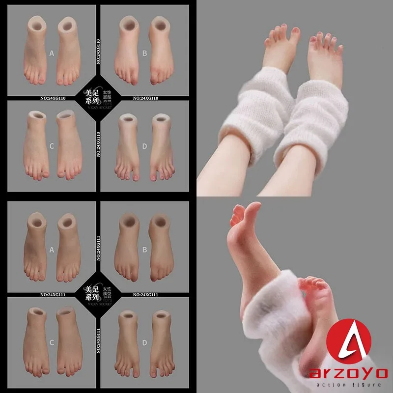 2025 Q2 VSTOYS 24XG110 24XG111 1/6 Female Foot Shap Seamless Body Accessories Fit 12'' TBL PH Pale Suntan Action Figure Dolls