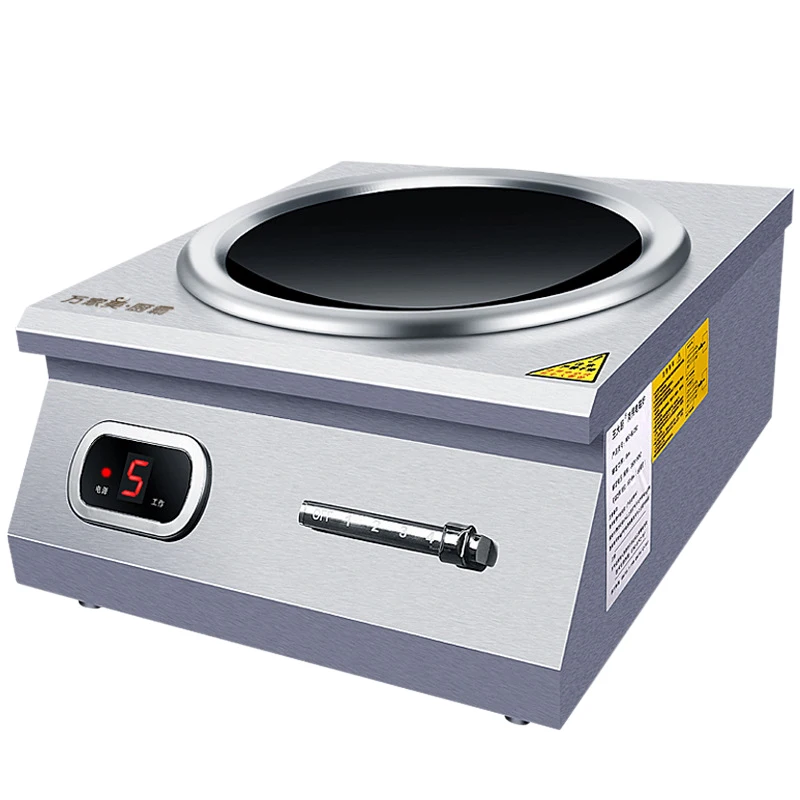 China Factory High Quality Commercial Induction Cooker Electric/Gas Touch Waterproof Metal Outdoor Hotel Garage Use