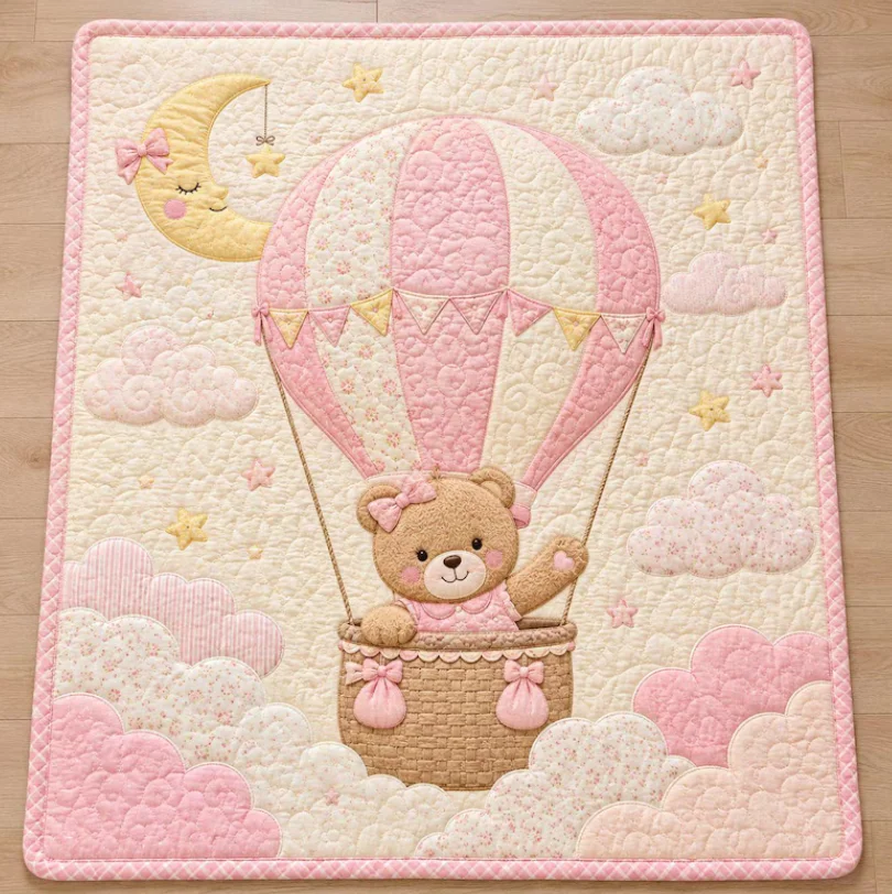 Selimut Bayi Perempuan, Selimu - Baby Girl Nursery Quilt ulasan dan harga