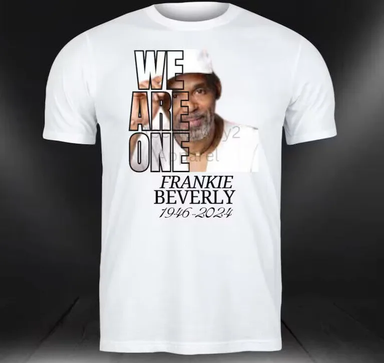 RIP Frankie Beverly T-Shirt Short Sleve Unisex