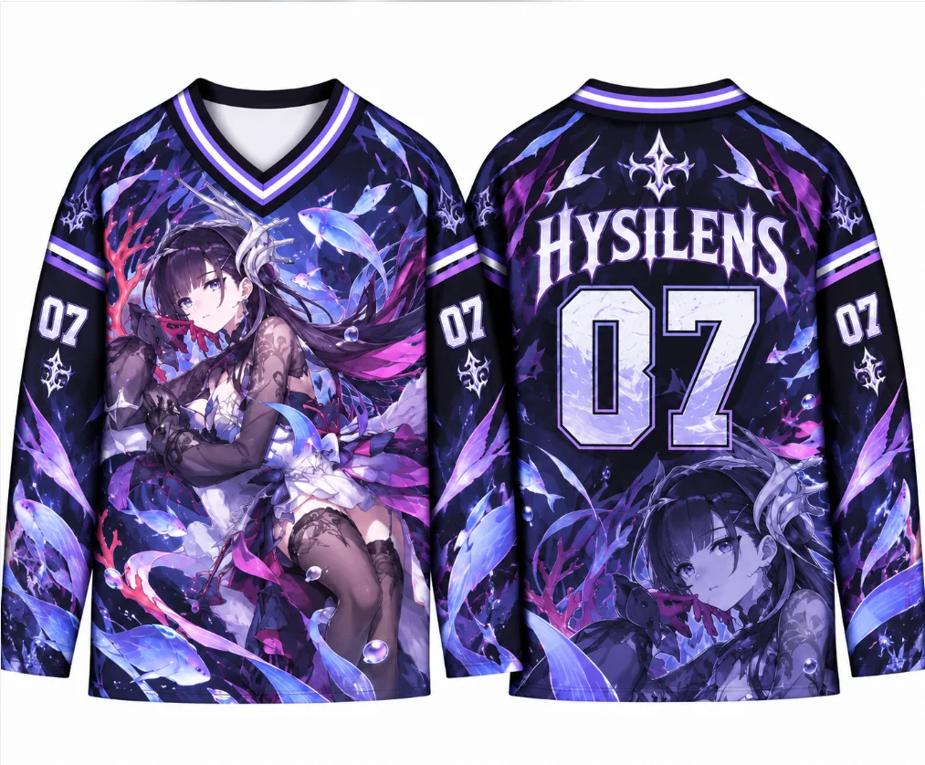 Honkai Star Rail HSR Anime Graphic T-Shirt Unisex Anime Style Character Graphic V Neck Pullover Casual Streetwear Top