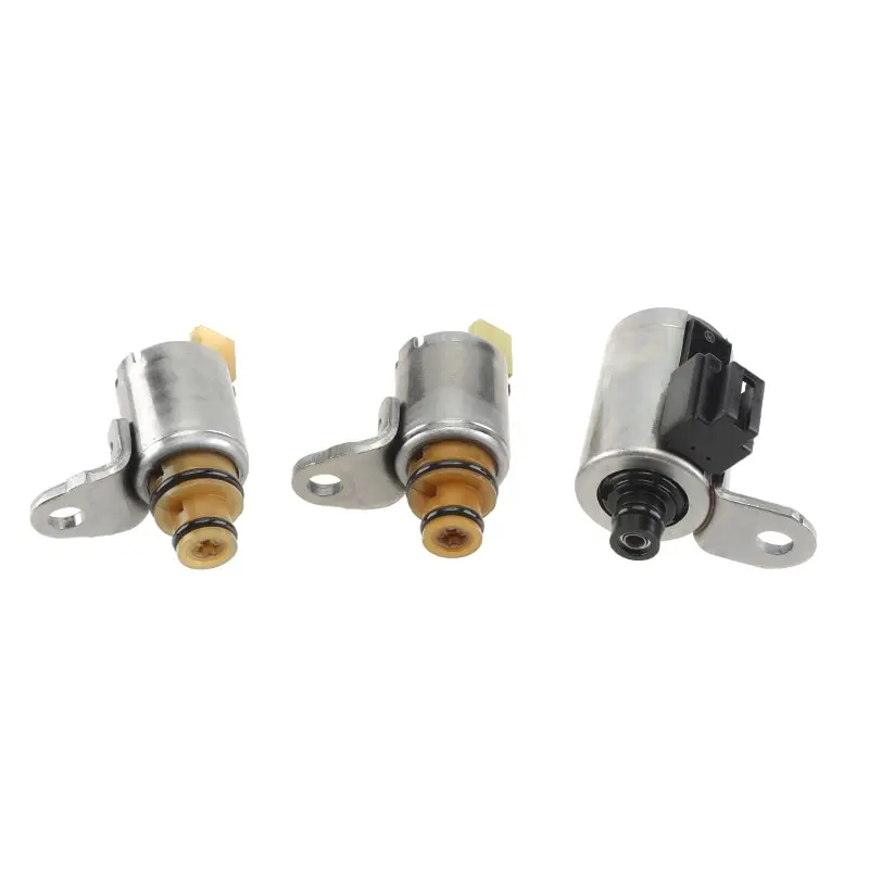 STPAT 6pcs Car Transmission Shift Solenoid Set 4F27E 48420K-R ABS Metal Replacement for Mazda 2 3 5 6 CX-7 MPV