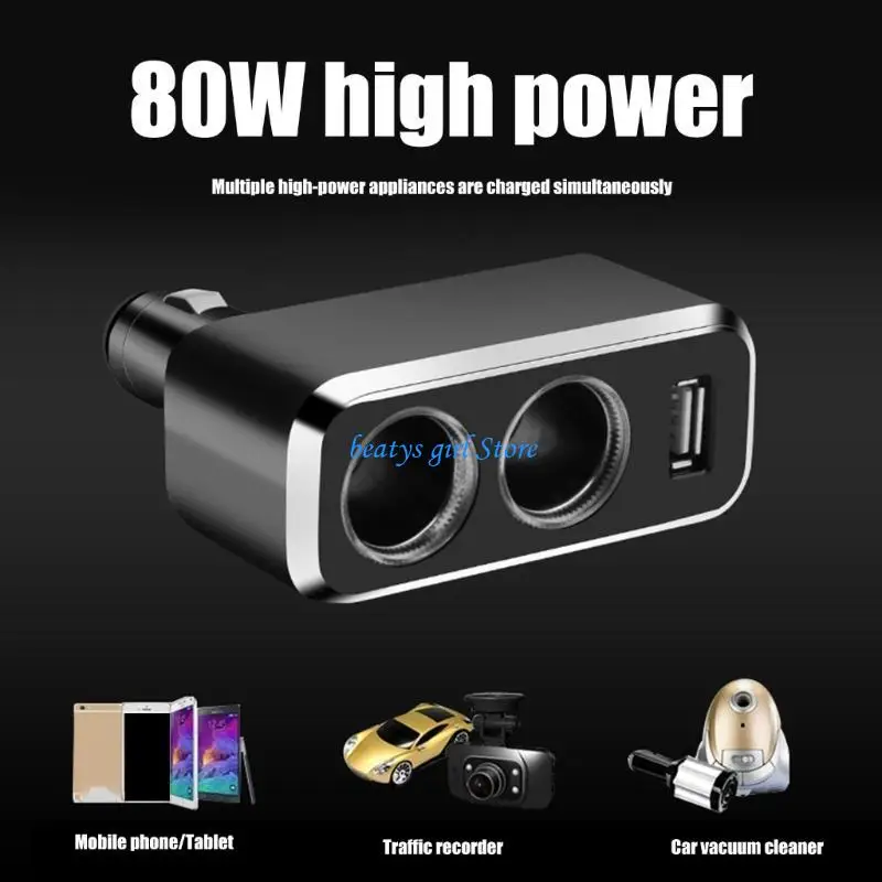 

C7AB Single USB Car 3.1A High Power Splitter Adapter for Smartphones Tablets