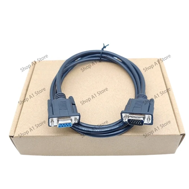 0.5 meters VGA cable RS232 male male DB9 hole 15 pins, three rows 9 pins, nine pins serial port data cable