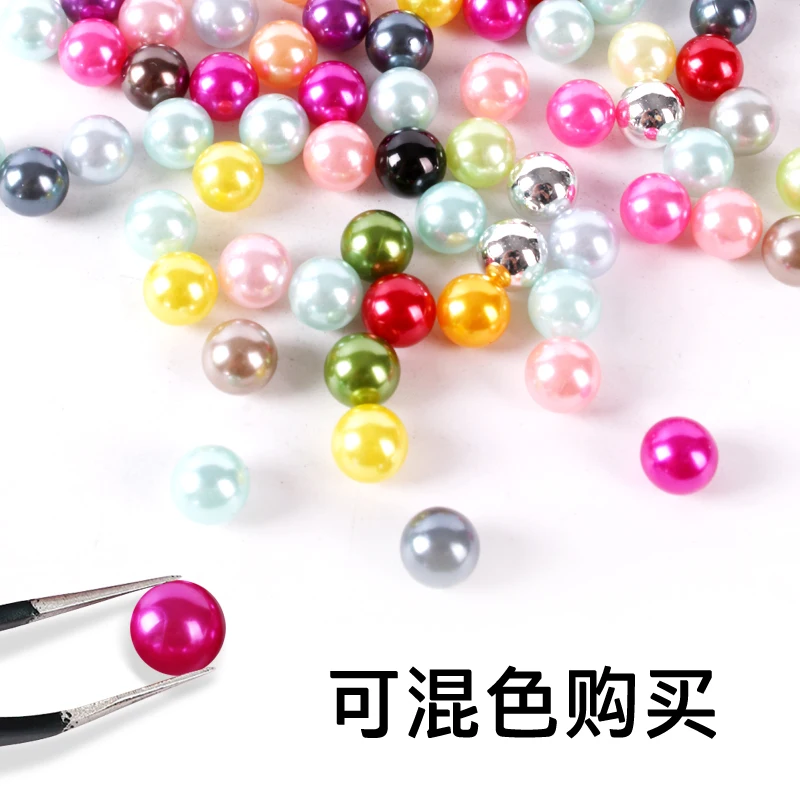 Loose 3mm-10mm 23 Color No Holes Pearl DIY Plastic Imitation Pearl beads for Diy Craft Accessories& Jewelry Making