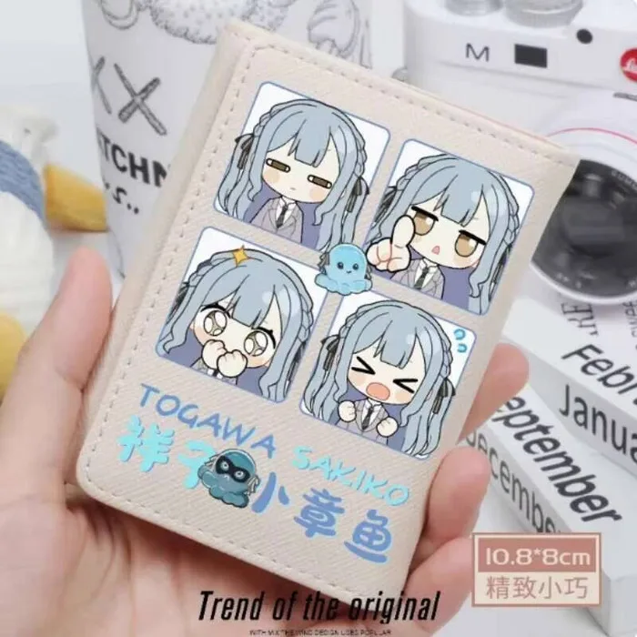 

Anime Bang Dream Sakiko Togawa Fashion Wallet PU Purse Card Coin Hasp Money Bag Cosplay Gift B2168 Anime