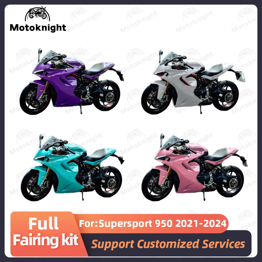 Fit For Ducati Supersport 950 950S 2021 2022 2023 2024 Fairing Kit Full Set Motorcycle Injection Mold Fairings Painted Bodywork