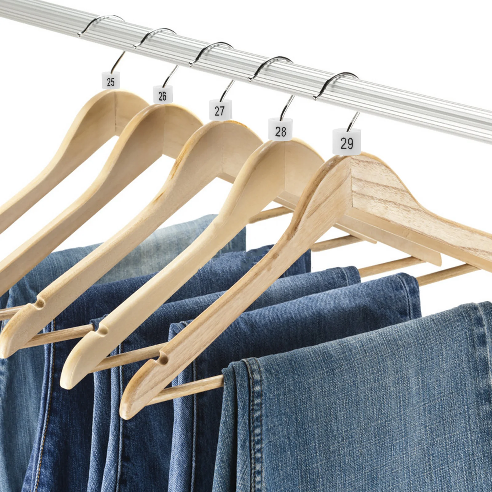 

Clothing Size Marking Clip for Pants Sewing Organizer Waistband Identification Tool Garment Maker Supply