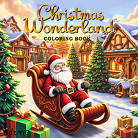 Christmas Wonderland Coloring Book for Adults Featuring Cute Cozy Daily Activities for Relaxation (Cozy Spaces Coloring)