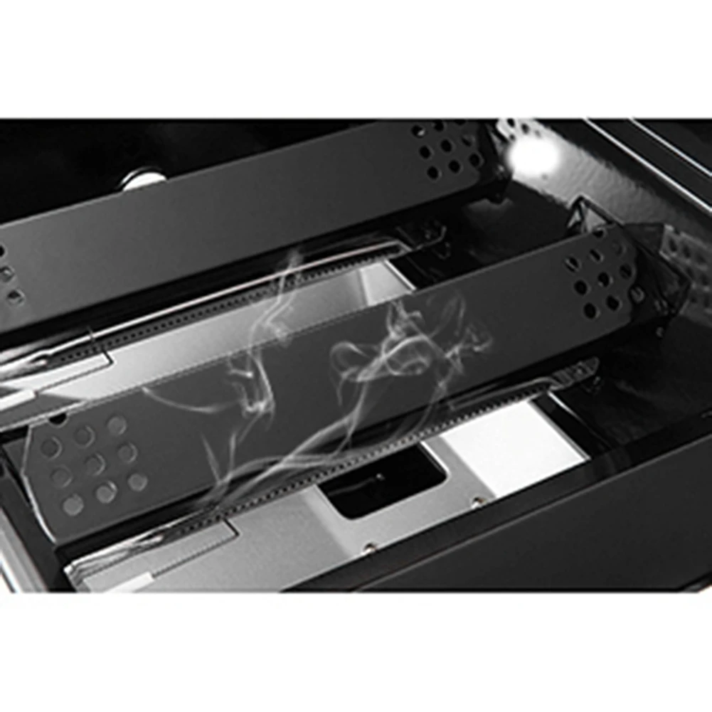 Placa Calefactora de Repuesto de Porcelana y Acero LUCK para Horno Nexgrill 720-0830H, Grill Master 720-0697 - Paquete de 4