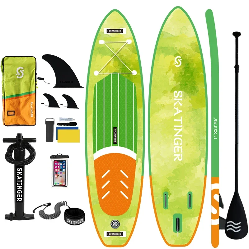 Weihai 's Stand up Paddleboard  PVC+Drop Stich+EVA Material  with Surfing Accessories