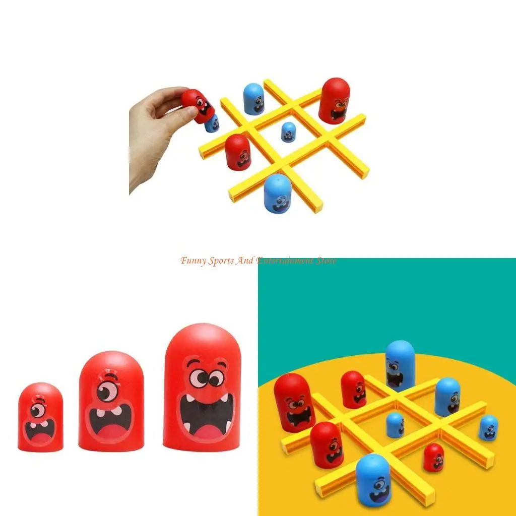 

C4de tac toe игра для детей и взрослых, Big Eat Mall Toy, гостиная и настольный декор