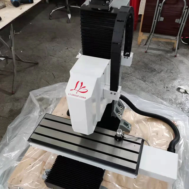 Máquina de grabado y corte CNC 4020 de hierro fundido completo, 3500W 2200W, fresadora de madera y máquina de perforación de acero para trabajos de precisión
