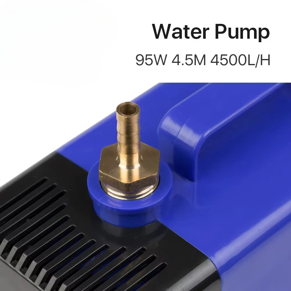 

Submersible Water Pump 95W 4.5M 4500L/H IPX8 220V for CO2 Laser Engraving Cutting Machine