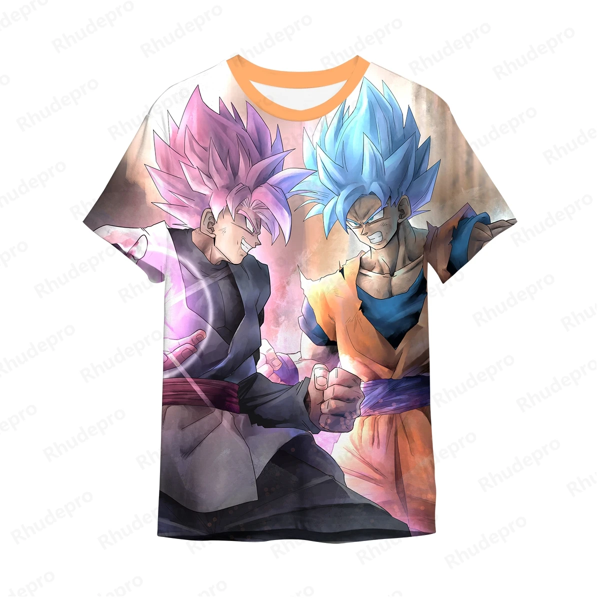 

Printed T-shirt Anime Tops Dragon Ball High Quality Goku Cosplay 2025 Men Trend Clothes Oversized Tshirt Short Sleeve Boy Girl