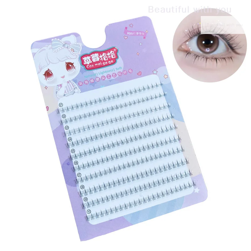 NewLower Lashes Natural Lower Lashes Segmented Lower Lashes Single Lashes Comic Lower Lashes Makeup Tools Eyelash Extension