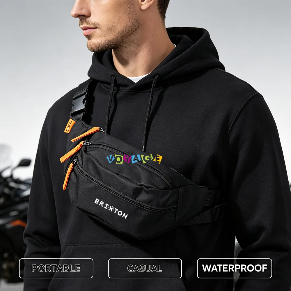 3 Colors For Brixton Cromwell Crossfire 500 Storr Sunray Waist Bag Commuting Waterproof Storage Unisex Fanny Pack Motorcycle