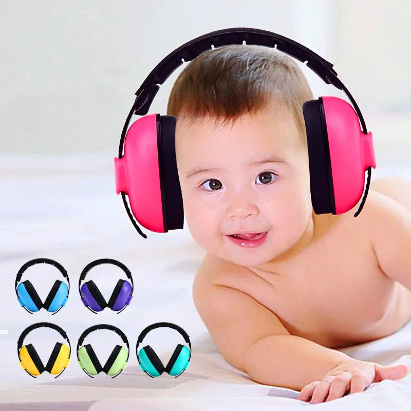 Anti Noise Baby Headphones Children Sleep Ear Stretcher Baby Ears Protection Children Earmuffs Sleeping Earplugs Child Earmuff