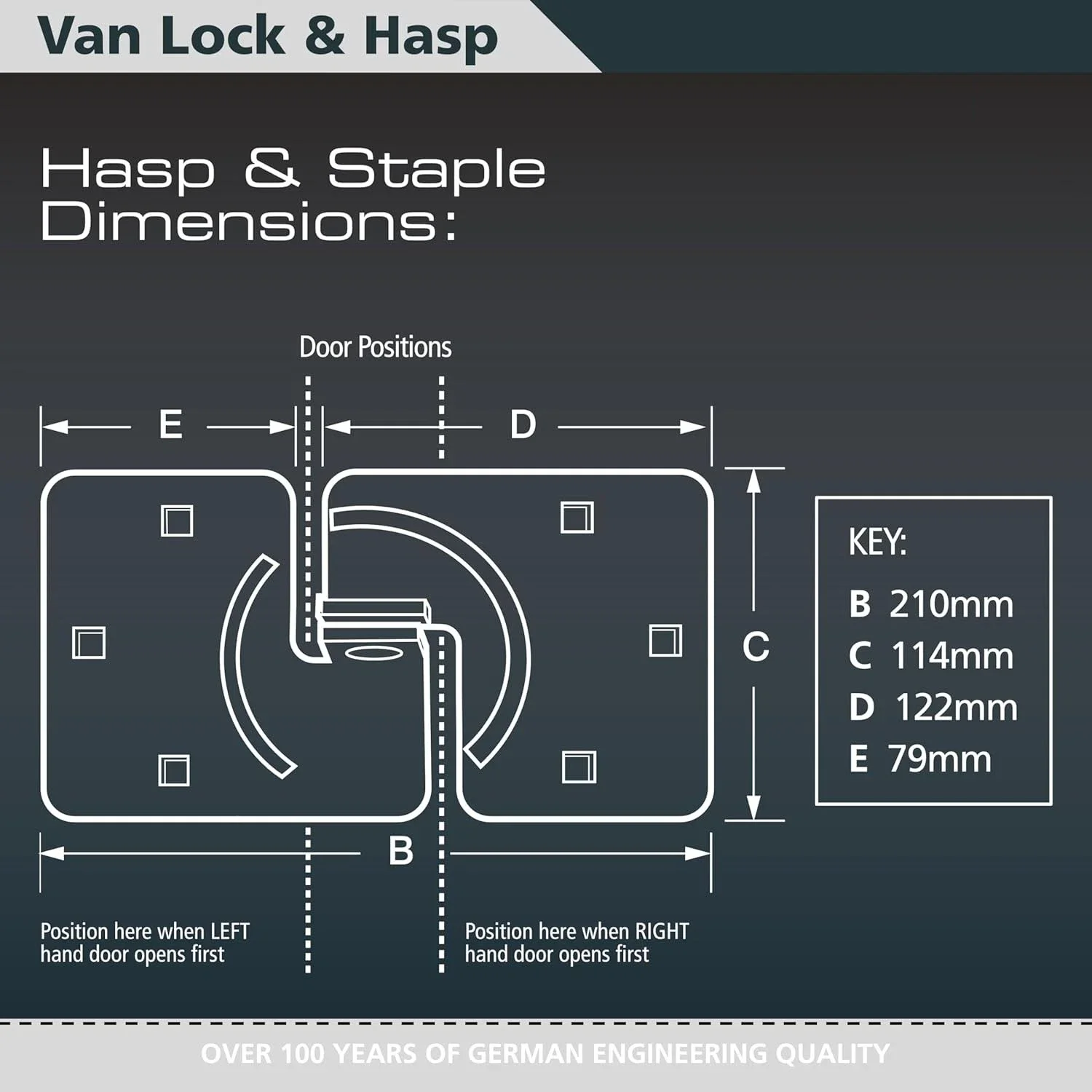 1 قطعة قفل الباب الخلفي RV مع 2 مفاتيح تثبيت مسامير لشركة فيات Ducato VW T5 T6 فورد ترانزيت مخصص شاحنة التخييم RV اكسسوارات #6