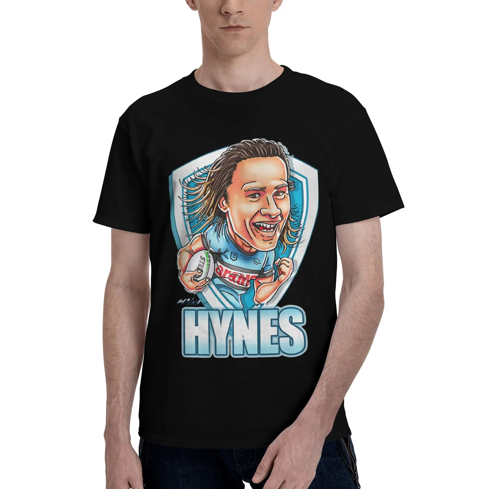 

New 2025 yaer Hynes The Rugby Dynamo t shirt men sleeve shirt
