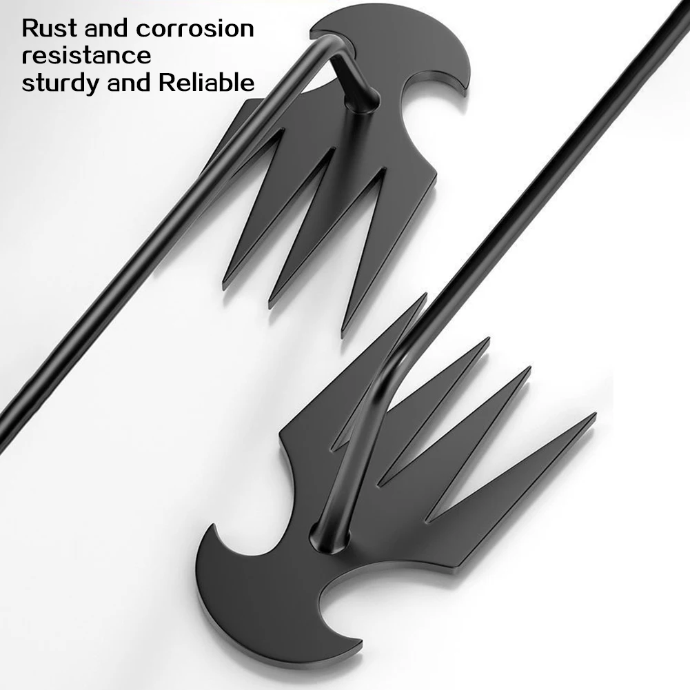 Hoe de jardin double côté, outil de désherbage à double tête 2 en 1