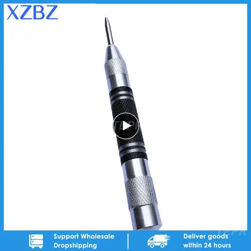 Automatic Center Punch for Metal Adjustable Impact Spring Loaded Center Punch Tool  Center Hole Punch Super Strong