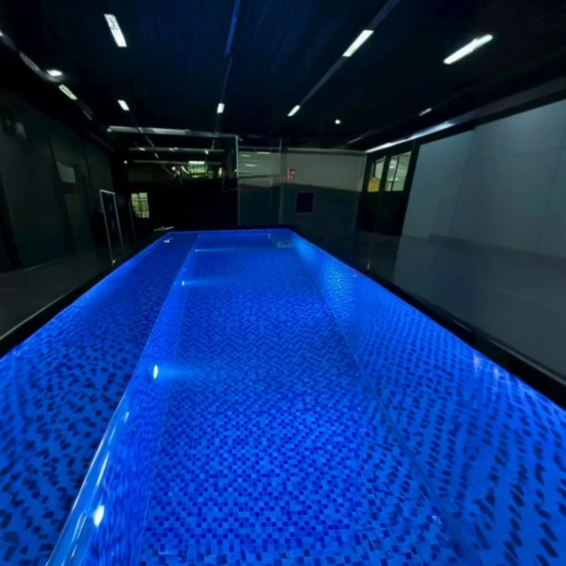 Steel Container Swimming Pool Prefabricated Construction Engineered for Structural Stability and Ease of Maintenance Customized