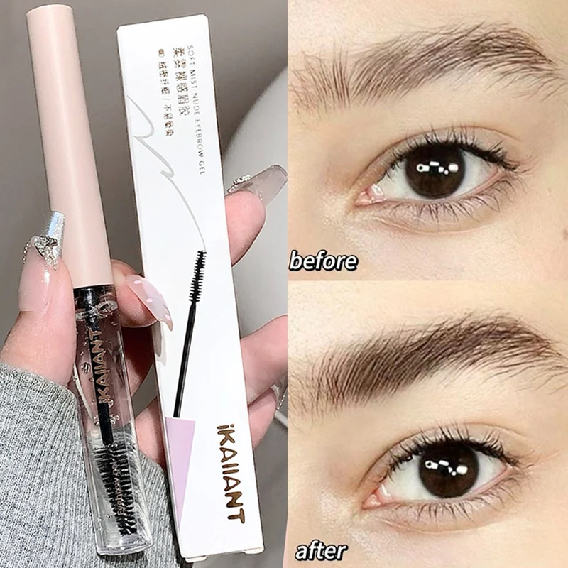 Gel per sopracciglia 3D Impermeabile Trasparente Asciugatura rapida Opaco Naturale Selvaggio Impostazione Gel per sopracciglia Sollevamento Potenziatori per sopracciglia Trucco