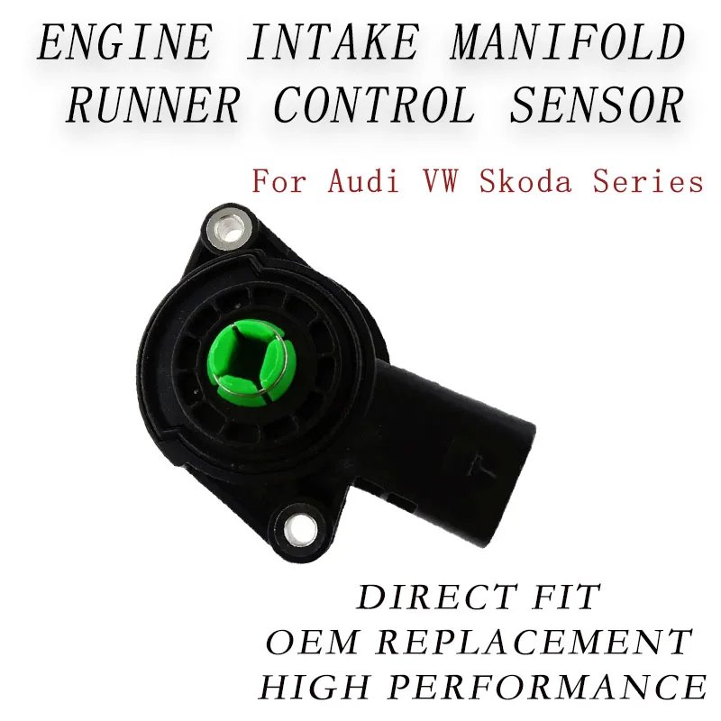 

Датчик управления заслонками впускного коллектора для Audi A3 A4 A5 A6 TT VW Beetle Passat Skoda 07L907386B 07L 907 386B 07L907386A