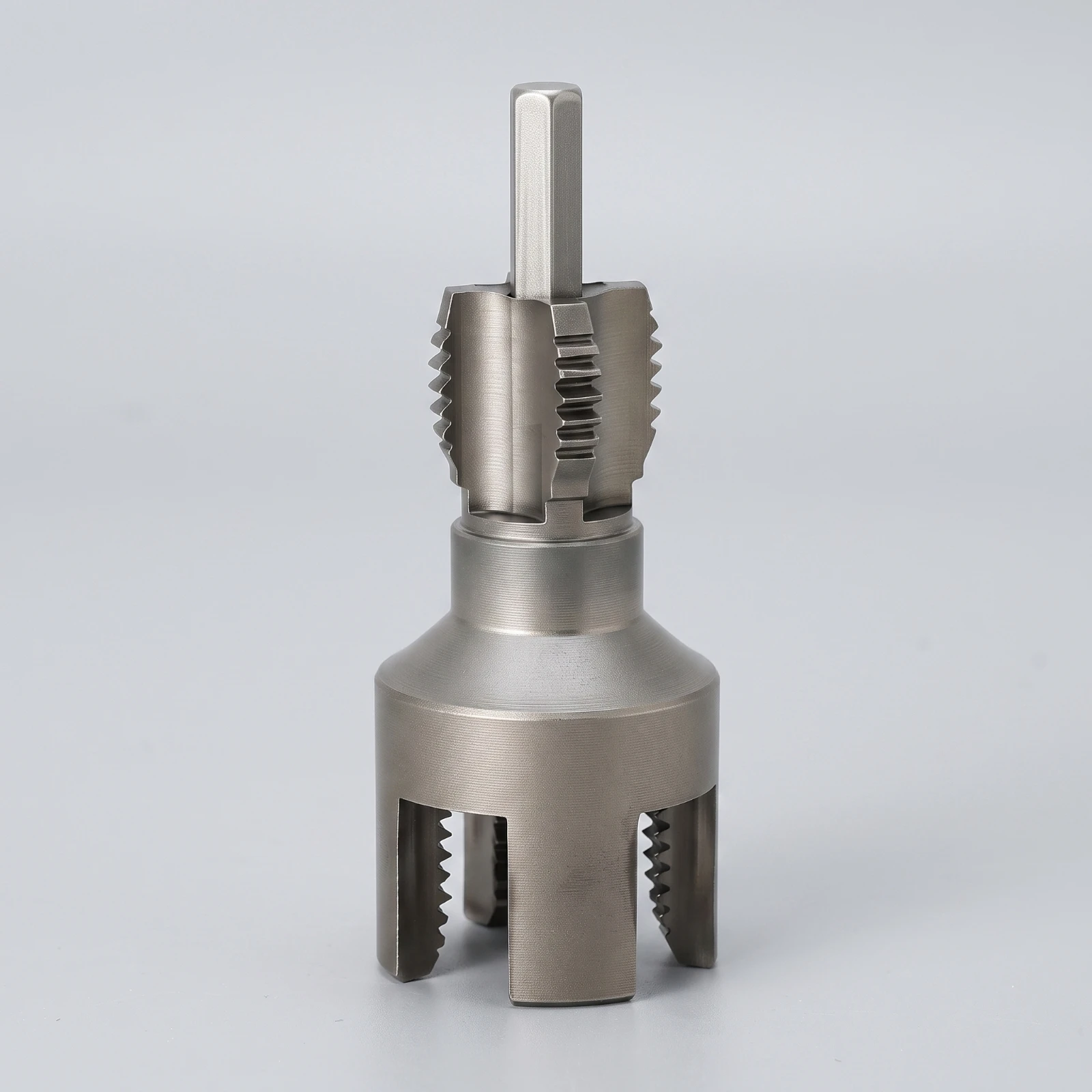 Threading Cutter with Hex Shank Drill-Compatible Internal and External Threader Pipe Tapping Tool Corrosion-Resistant