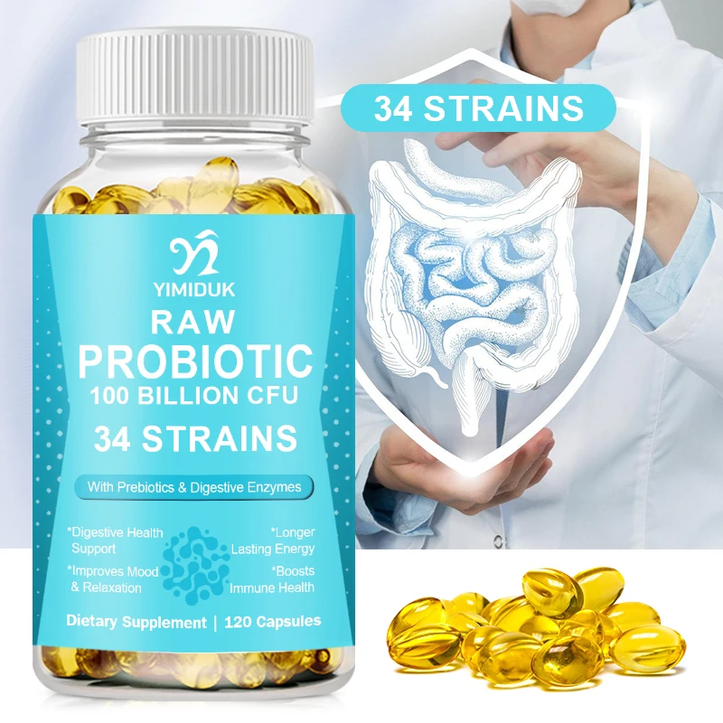 

Капсулы с пробиотическими ферментами, содержащие пребиотики и ферменты пищеварительной поддержки кишечной флоры и здоровья пищеварительной работы.