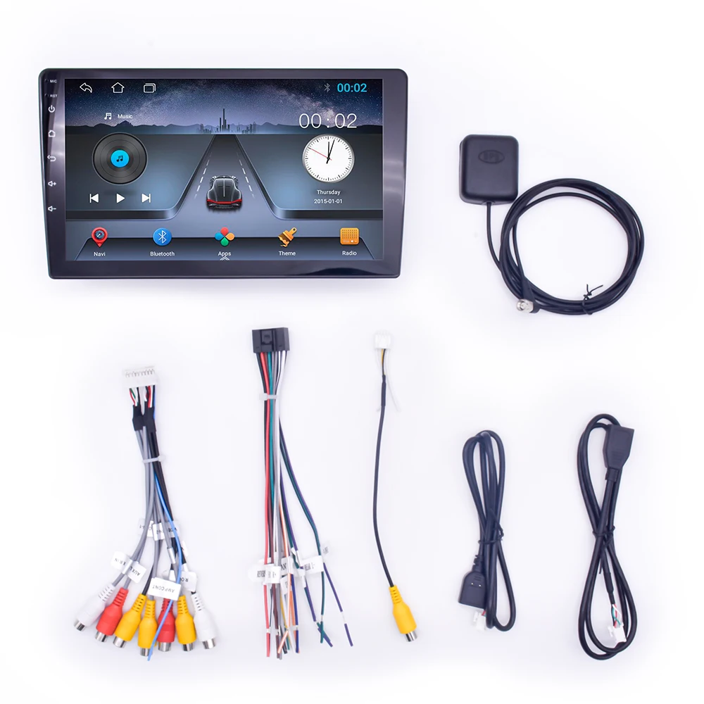 Good Quality Car Radio with GPS 9-inch Touch Screen Car Radio Android Screen Android 2 Din Car Radio