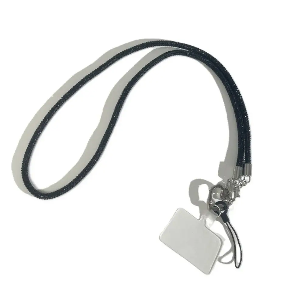 1PC Luxury Rhinestone Phone Lanyard Glitter Crystal Phone Case Anti-Loss Hanging Ornaments Strap Keychains