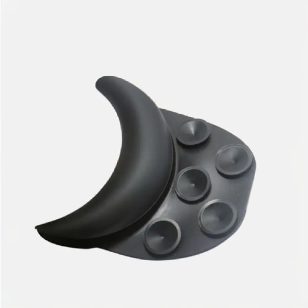 Professional Salon Shampoo Bed Neck Rest Silicone U Shaped Pad With Suction Cup For Secure Hair Washing Basin Support