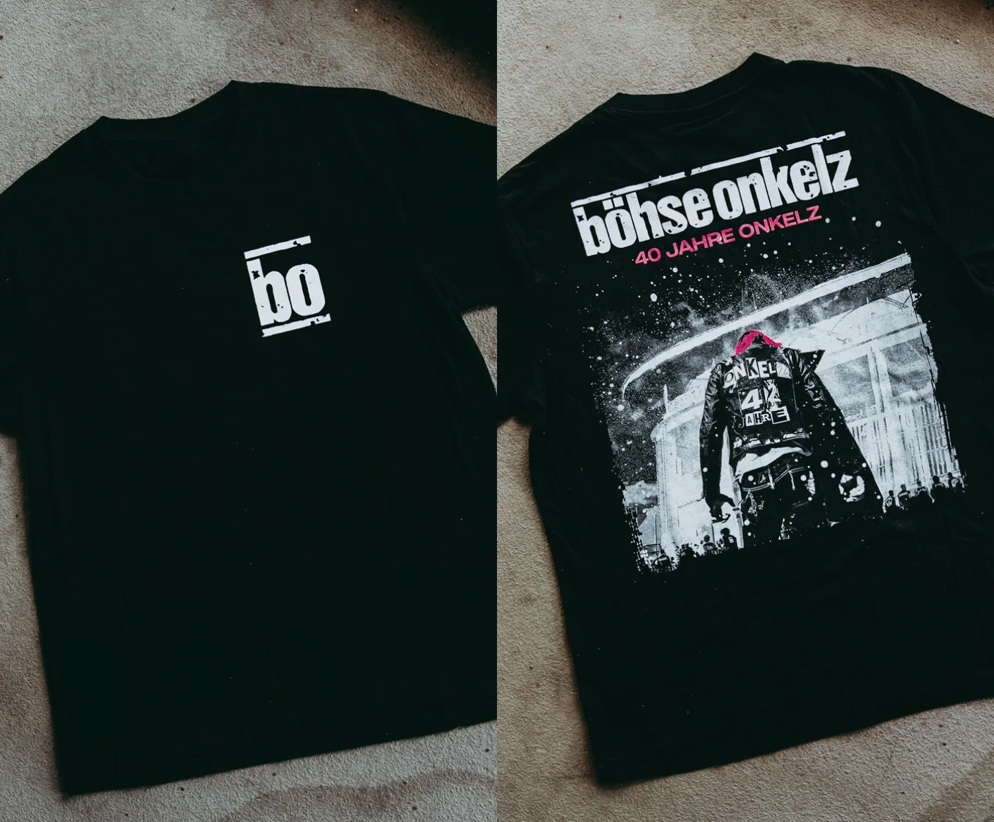 Summer German B Ö Hse Onkelz T-shirt Men's and Women's Street Wear Printed T-shirt Retro Printed Hip Hop T-shirt