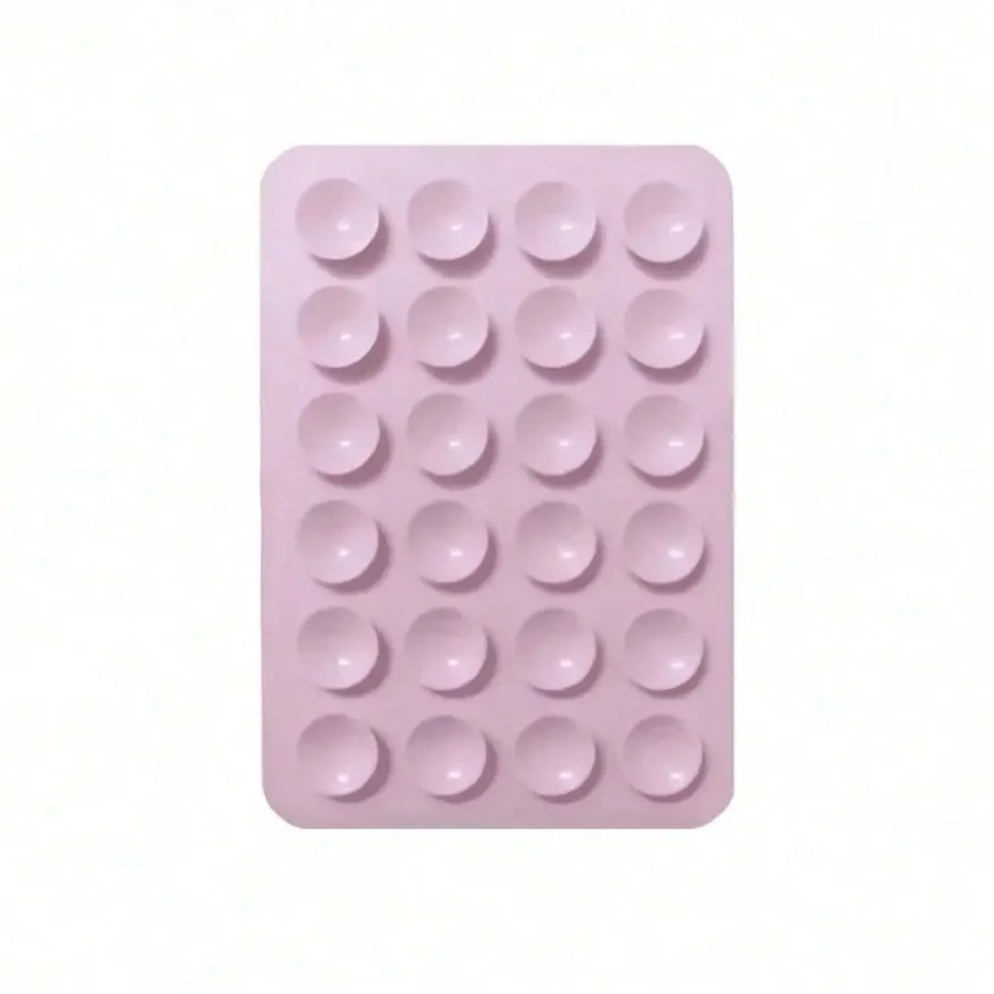 

1PC One-Side Silicone Suction Cup Minimalist Suction Cup Sticker Anti-Slip Phone Case Portable Movable Phone Holder