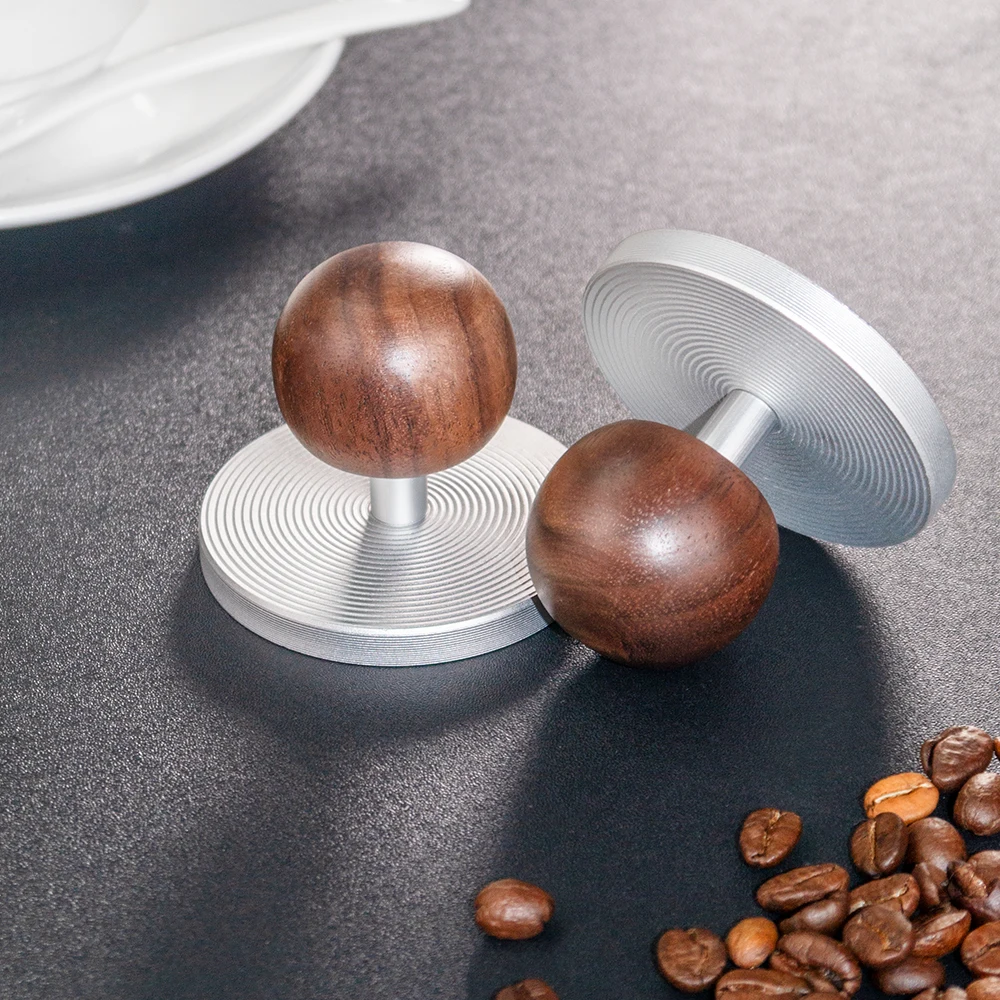 

Coffee Tamper Metal Pressure Tamper Wooden Handle Tamper Wood Espresso Stainless Espresso Tamper Espresso Press Tool
